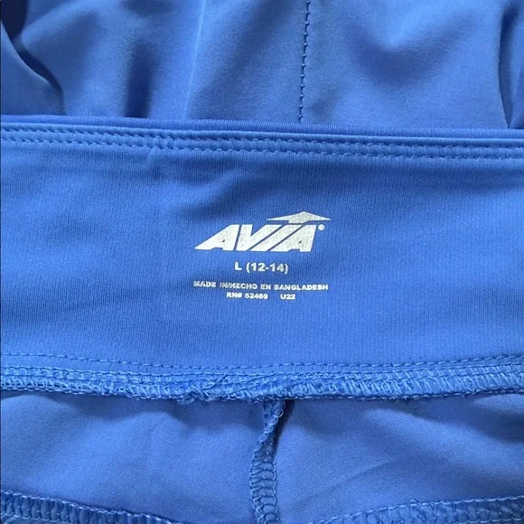 Avia Women's Vibrant Blue Athletic Skort - Picture 9 of 9